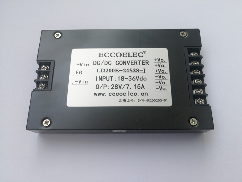 200W DCDC隔离电源模块军工级/LD200E-24S28-J